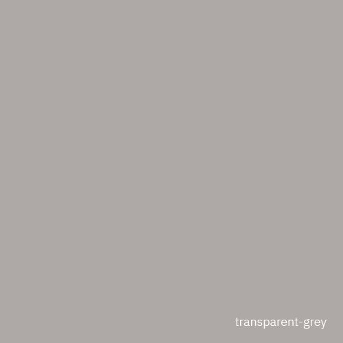 Un carré gris clair uniforme avec la petite inscription blanche 'transparent-grey' dans le coin inférieur droit.